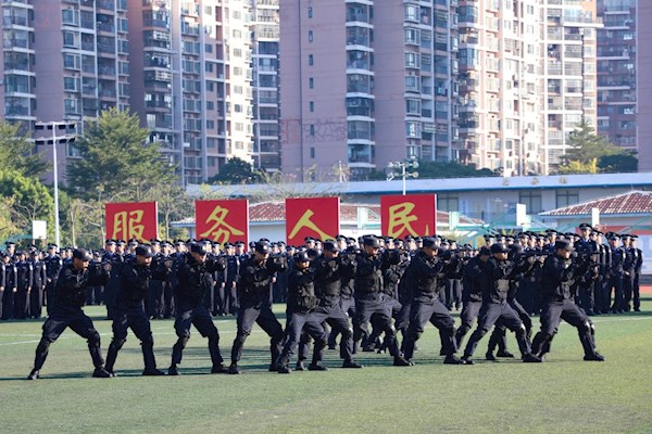 学校举办公安专业学生第七届警务实战技能大比武